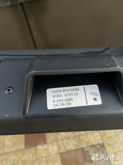 Шторка багажника Mercedes GLK X204