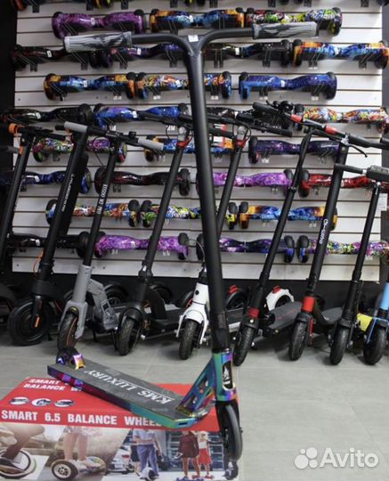 Трюковой самокат для профи