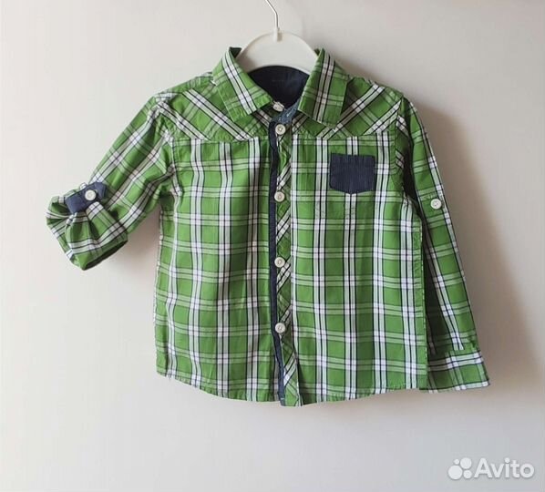 Рубашки джинсы шорты на мальчика 92см. Zara