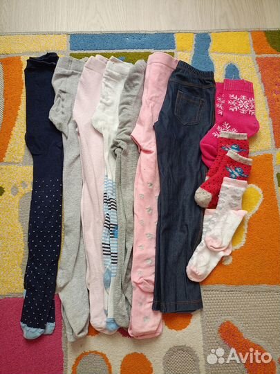 Вещи пакетом для девочки, ростовка от 98 до 116