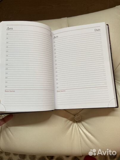 Ежедневник кожа