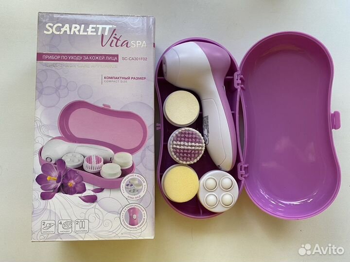 Scarlet vita spa прибор по уходу за кожей лица
