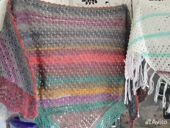 Шали ручной работы