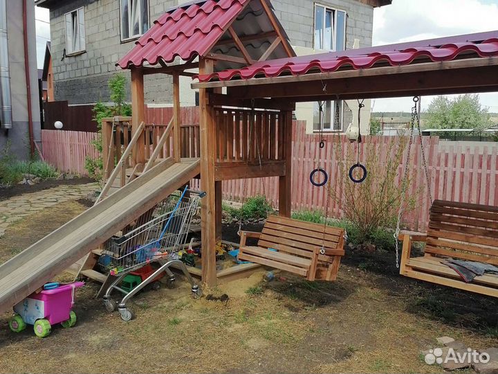 Комплекс деревянный для загородного дома