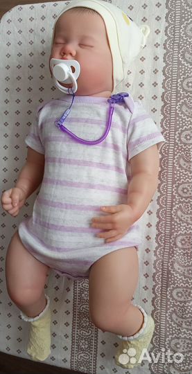 Сплюшечка реборн новая 50 см