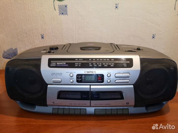 Магнитола двухкассетная c CD aiwa CSD-SR535 EZ