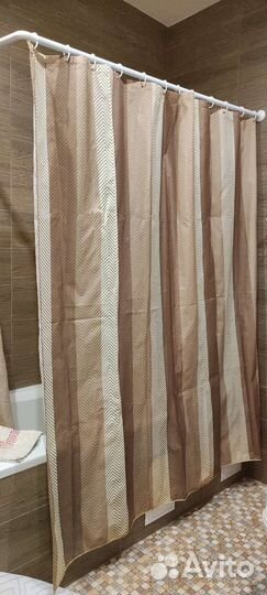 Штора для ванной