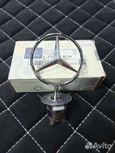 Прицел звезда на капот мерседес mercedes