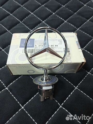 Прицел звезда на капот мерседес mercedes