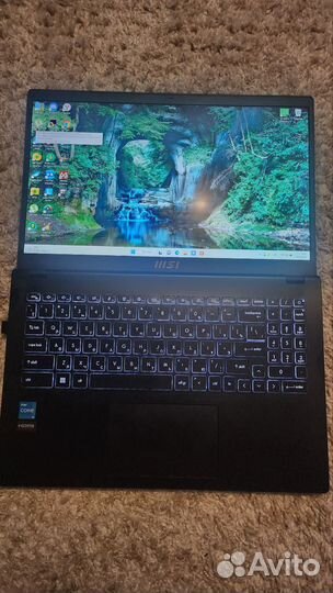 Игровой ноутбук MSi modern 15 b12m