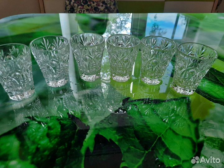 Хрустальные стопки