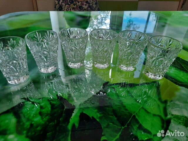 Хрустальные стопки