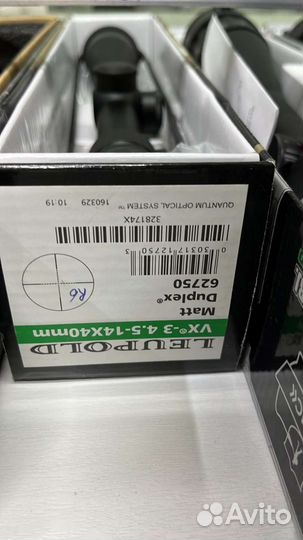 Оптический Leupold 4,5-14x40, новый