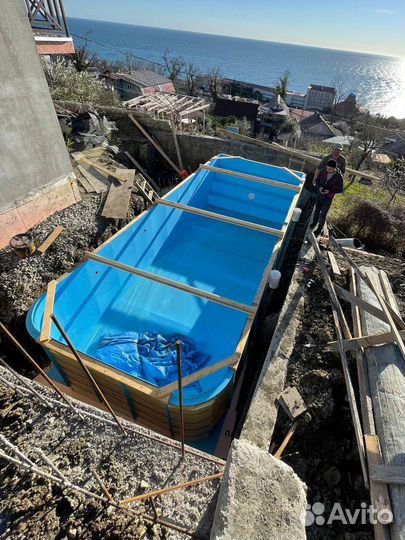 Бассейн из полипропилена