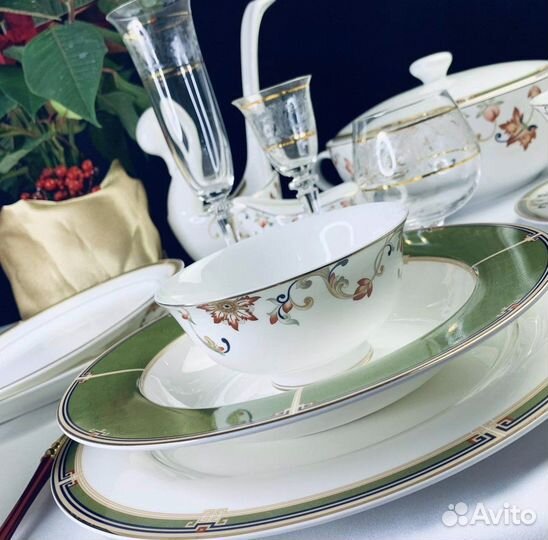 Столовый сервиз в стиле villeroy