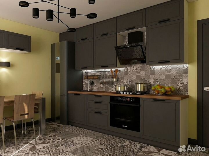 Индивидуальные кухни по вашим размерам доставка и сборка