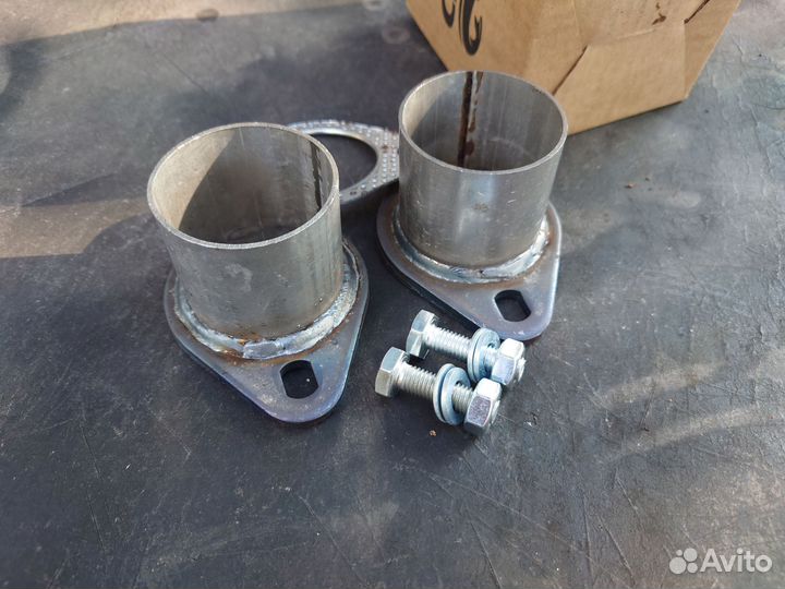 Комплект фланцев глушителя 60 мм