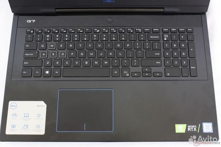 Dell 17.3/144 i7-9750H 6яд12п RTX2080/8 16Гб 512Гб