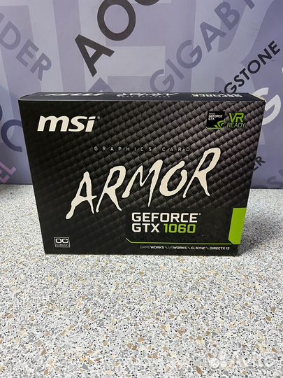 Видеокарта MSI GTX 1060 Armor 3GB