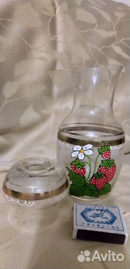 Бутылка стеклянная Винтаж СССР