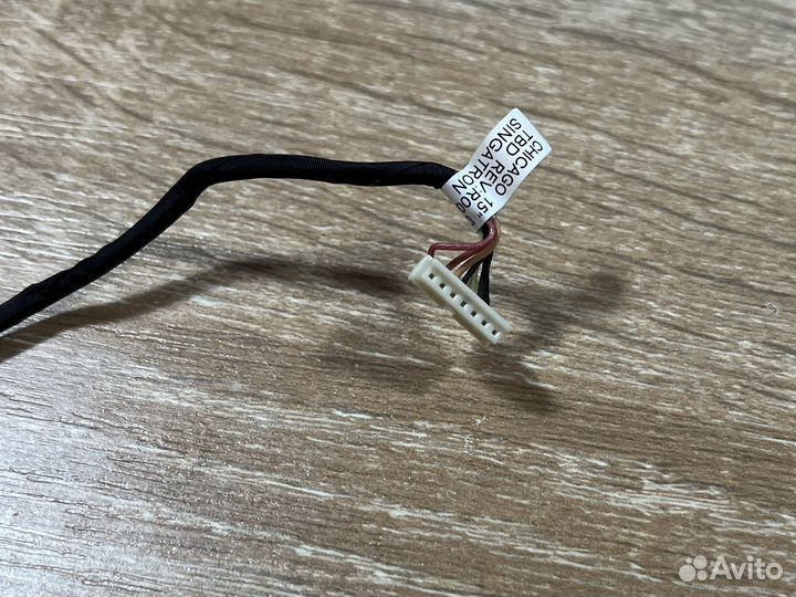 Разьем питания HP CQ57, 630, 635