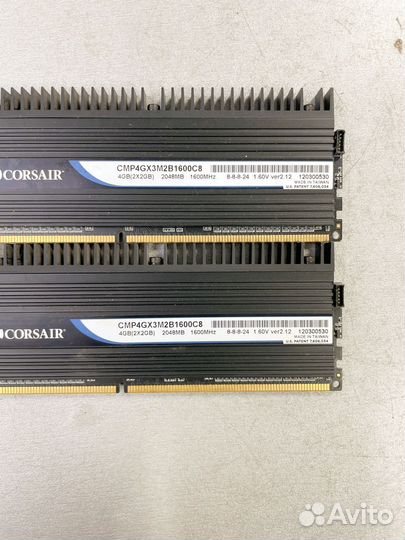 Corsair Dominator DDR3 4Gb 1600 MHz