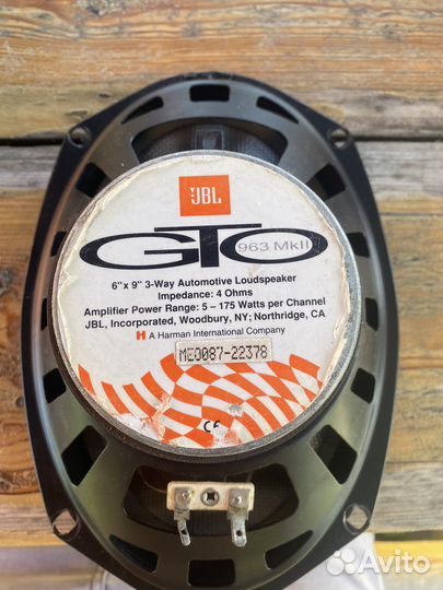 Колонки в авто jbl овал