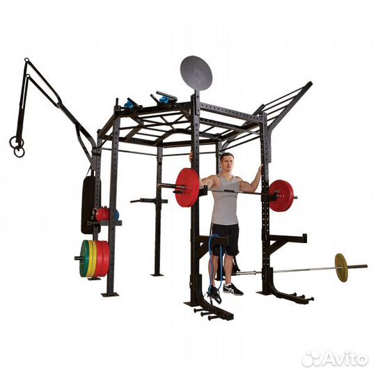 Гексагональная рама Body Solid club full package