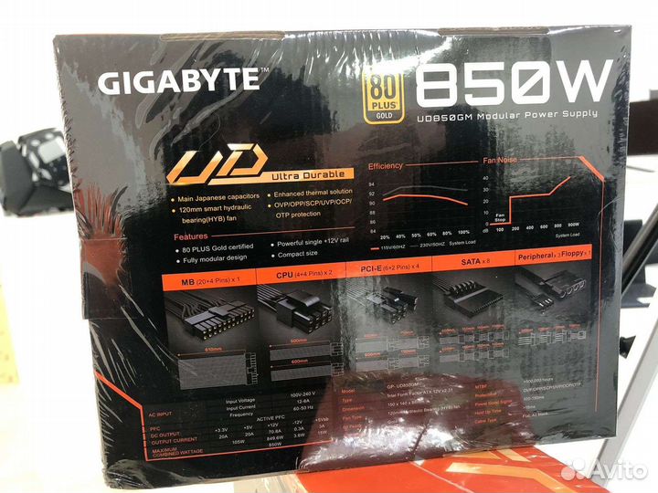 Блок питания Gigabyte UD 850GM 80plusGold
