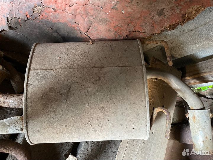 Банка глушителя subaru