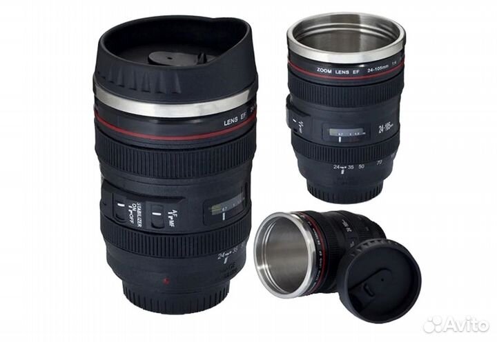 Термокружка объектив фотоаппарата