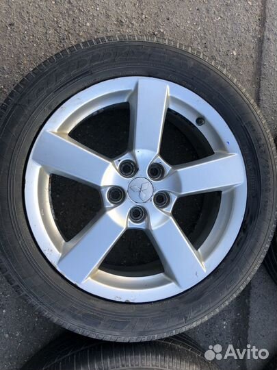 R18 Mitsubishi Outlander колеса лето