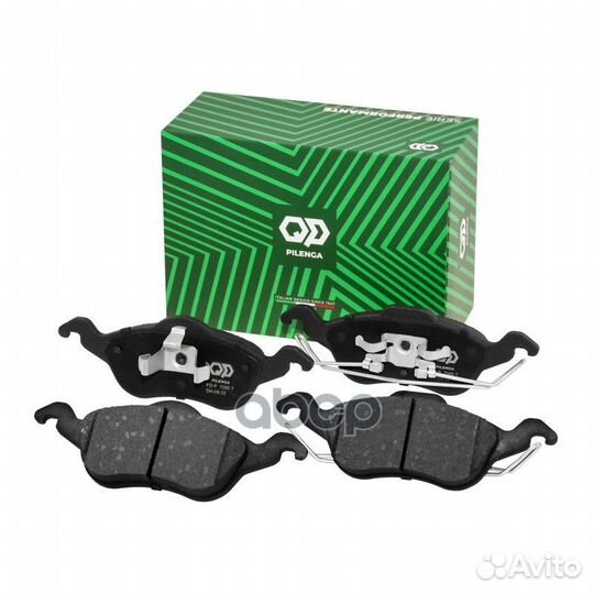 Колодки тормозные дисковые передние Премиум fd