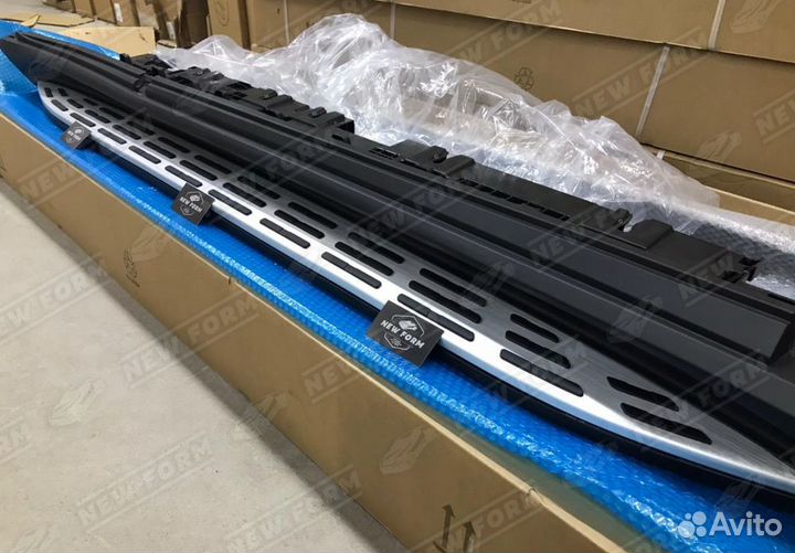 Пороги с подсветкой Mercedes GLE Coupe C167