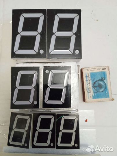 LED индикаторы матричные и сегментные