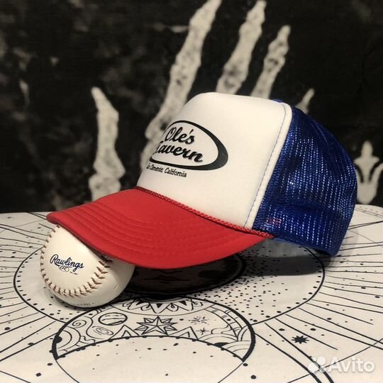 Бейсболка тракер Otto (dadcore thrasher obey vans)