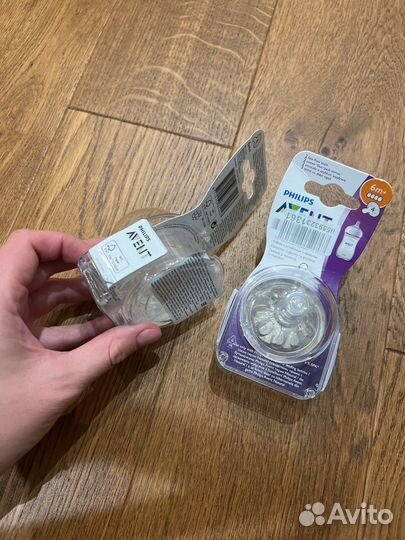 Соски для бутылочек philips avent natural2