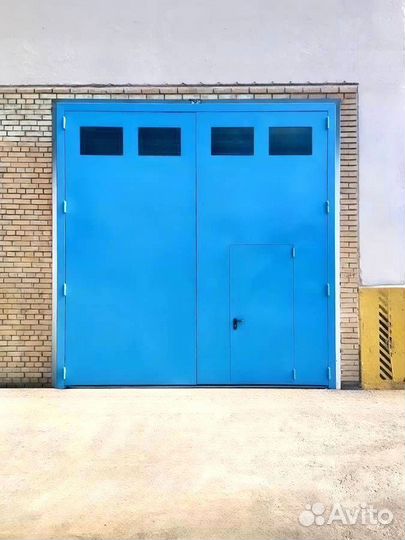 Секционные противопожарные ворота