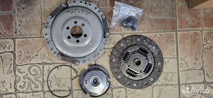 Сцепление на skoda octavia 1,6