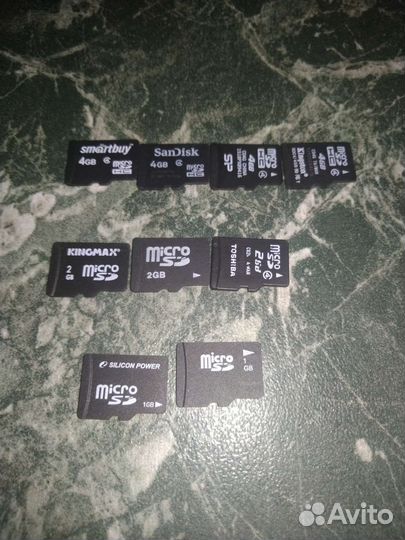 Карты памяти для телефона Micro SD