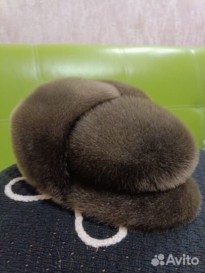 Меховая мужская шапка (кепка)