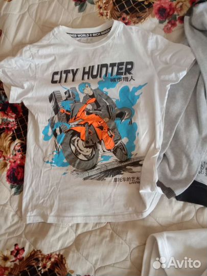 Вещи пакетом на мальчика 140