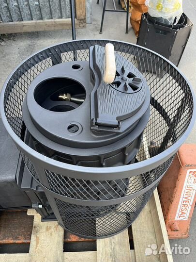 Печь чугунная Гефест Авангард зк 24(М) Ураган