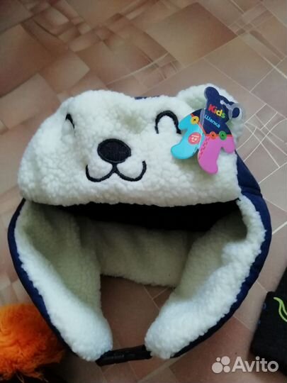 Шапка для мальчика 4-5 лет, 5шт