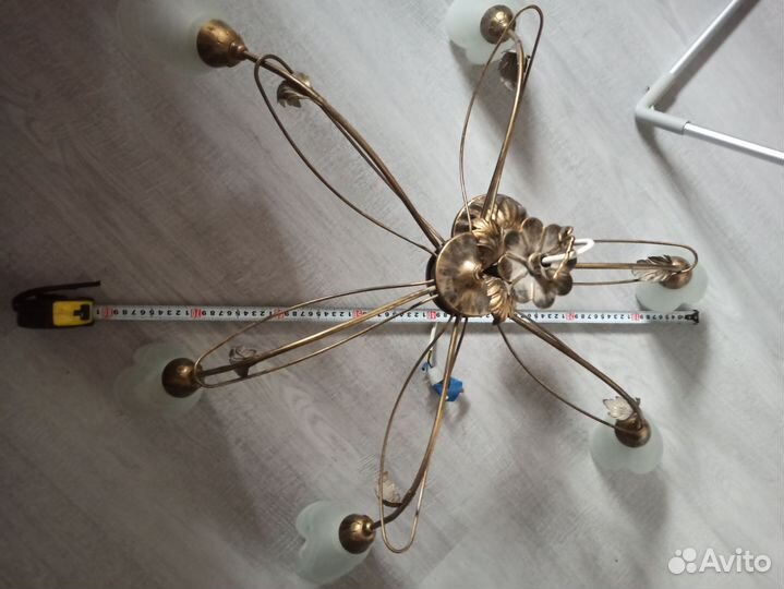 Люстра потолочная бу