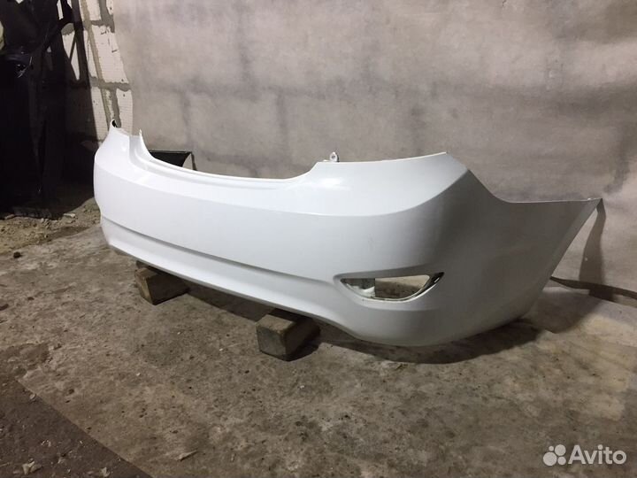 Бампер задний Hyundai Solaris(10-14г) арт740