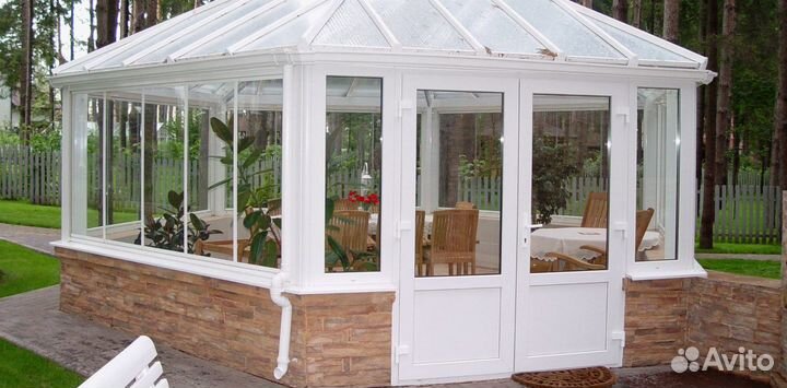 Остекление беседок
