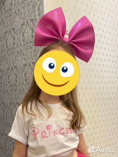 Ободок для волос ручной работы бант