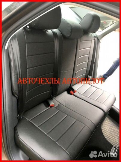 Чехлы Автопилот Volkswagen Polo 1 из экокожи