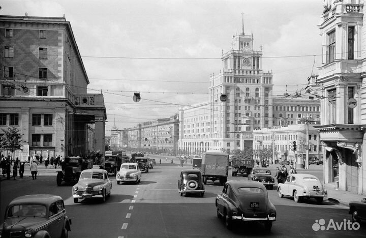 Архивные фото Москвы